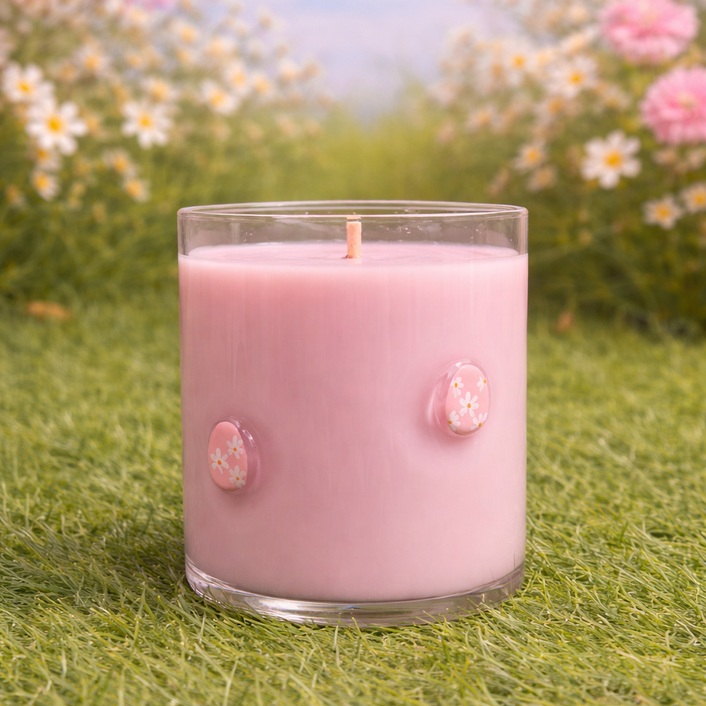 Special Edition Easter Egg Candle | Petal Pink