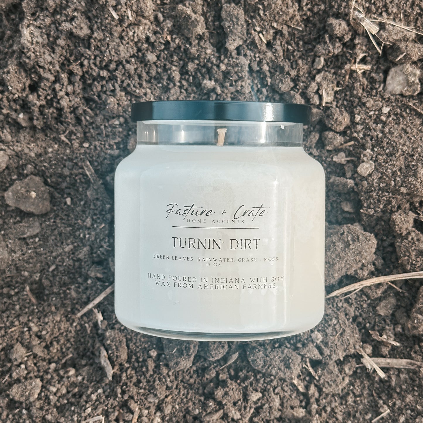 Turnin’ Dirt Candle