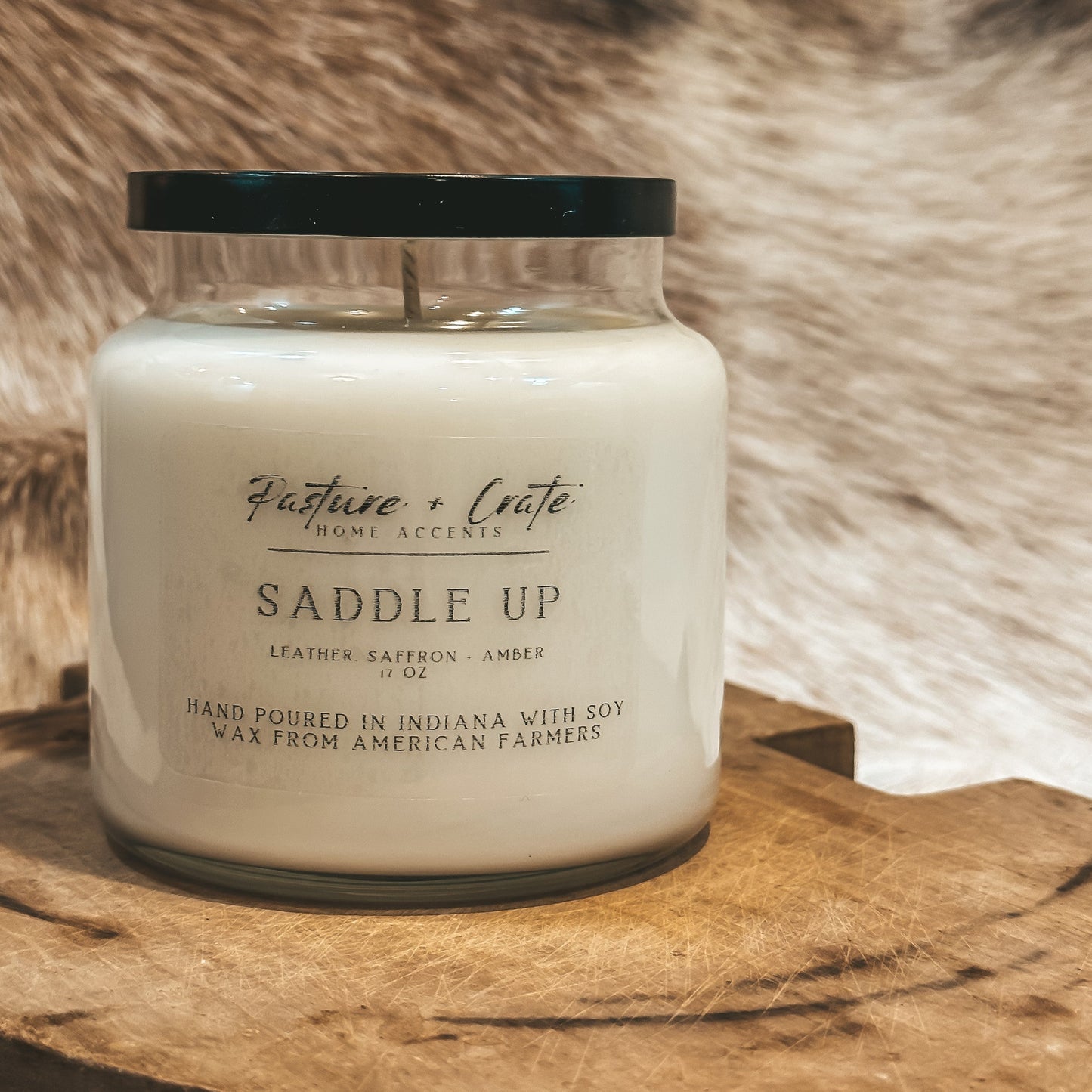 Saddle Up Candle