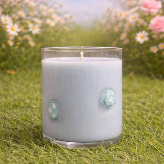 Special Edition Easter Egg Candle | Bird Egg Blue