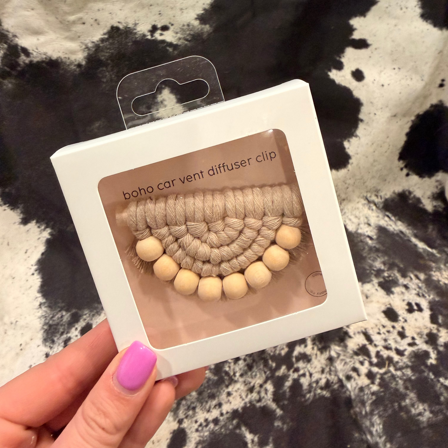 Boho Car Vent Clip Diffuser | Hired Hand