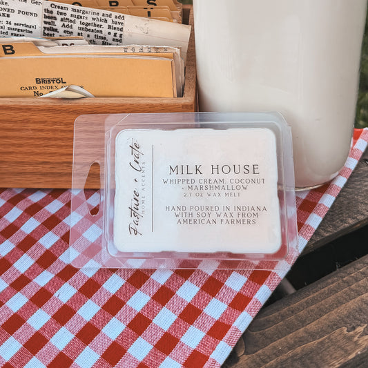 NEW Milk House Wax Melt