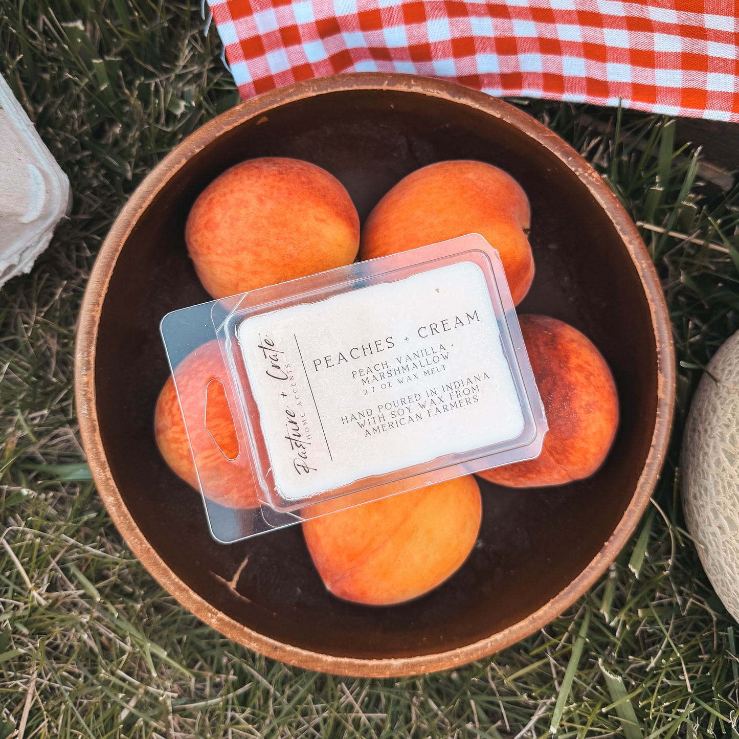 NEW Peaches + Cream Wax Melt