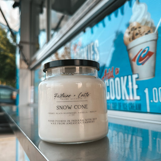 Snow Cone Candle