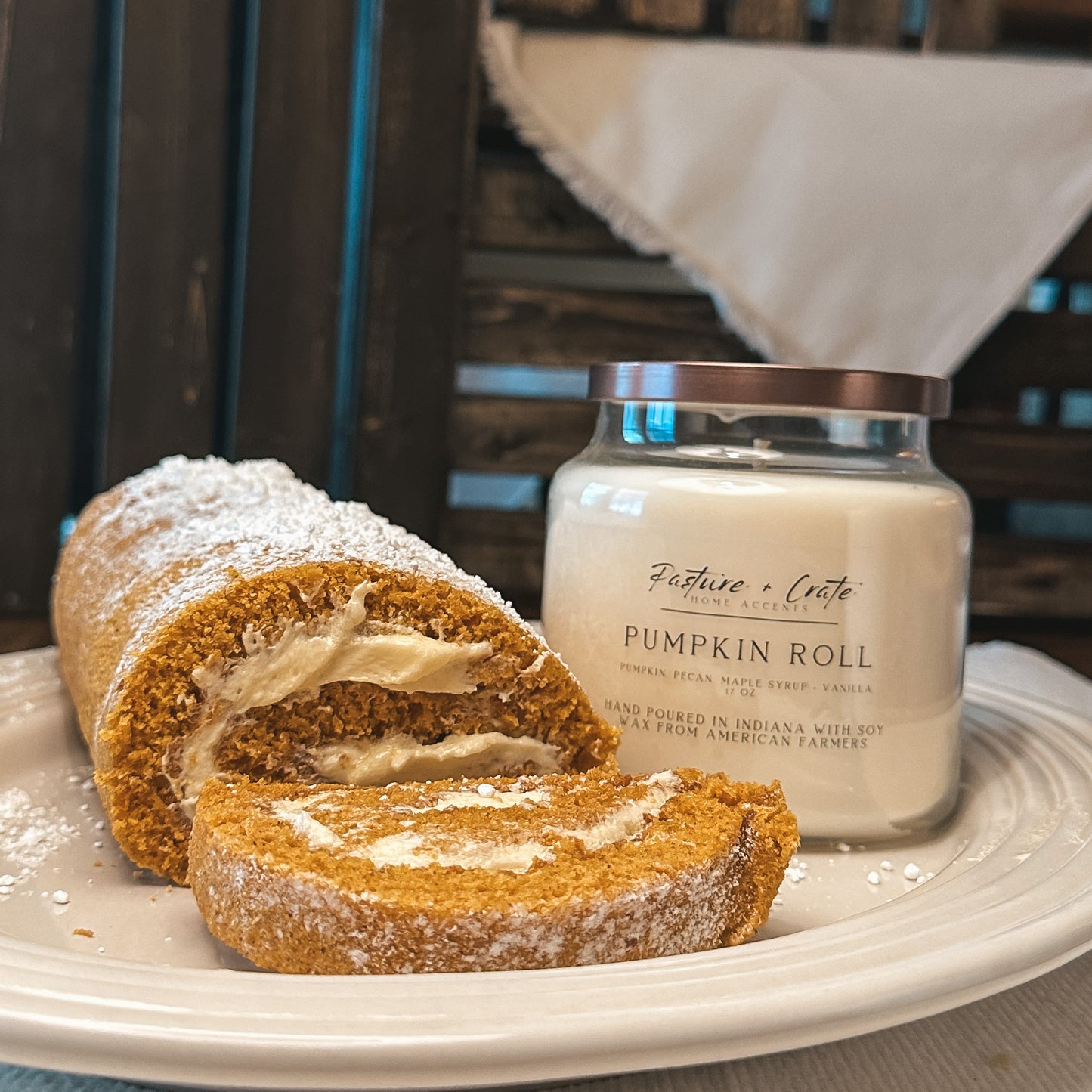 Pumpkin Roll Candle