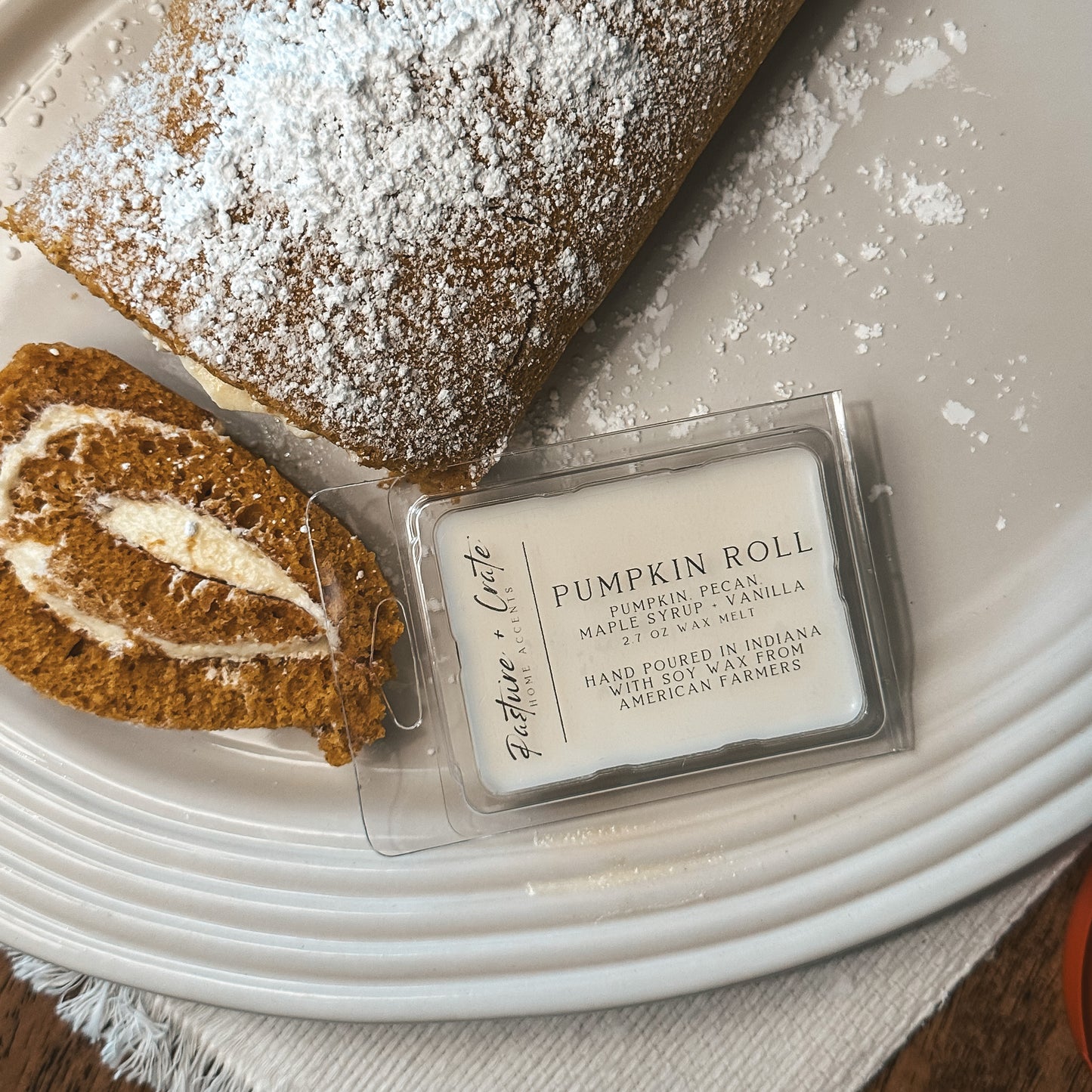 Pumpkin Roll Wax Melt