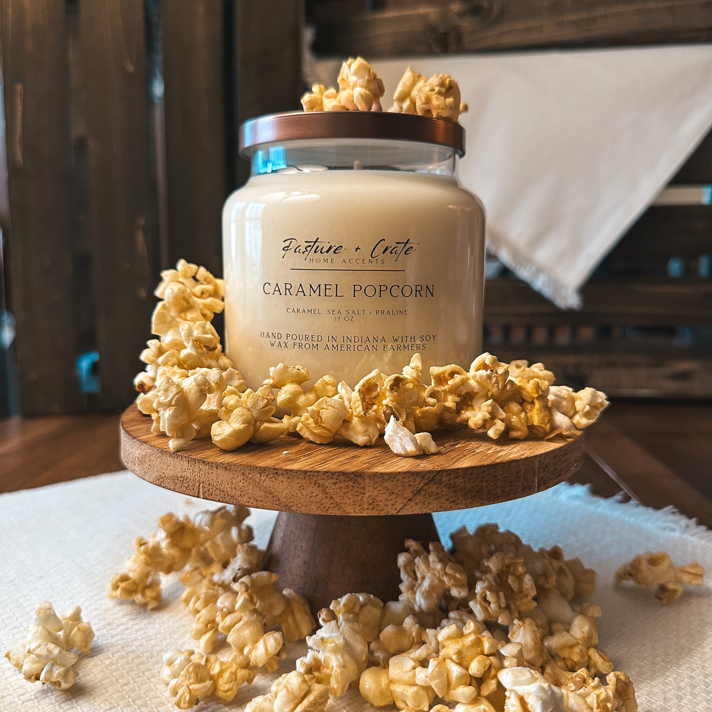 Caramel Popcorn Candle