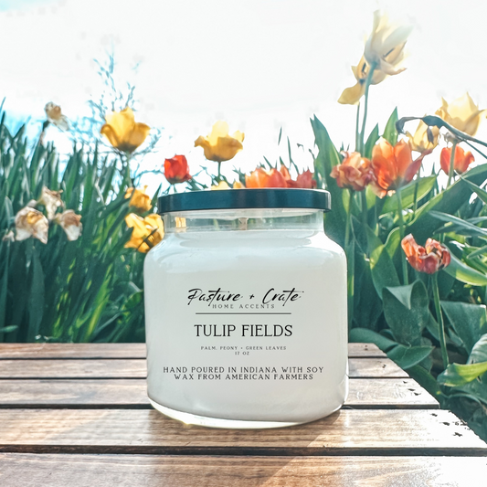 Tulip Fields Candle